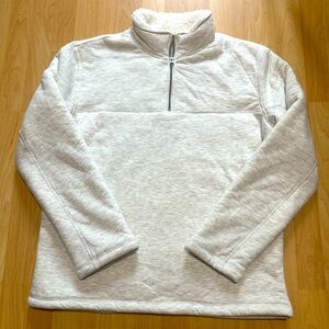 Fleece Quarter-Zip Pullover Fully Lined Fleece